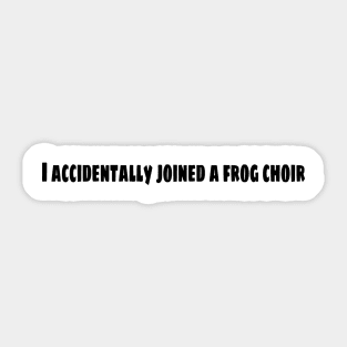 Choir Sticker